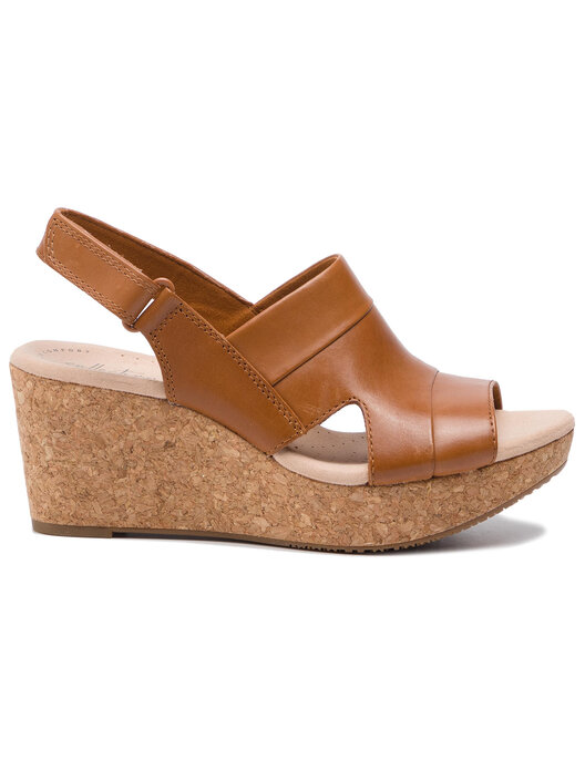 Sandali Clarks Annadel Ivory 261399564 Marrone escarpe