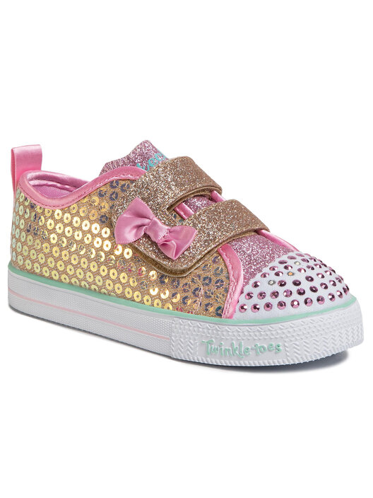 Zapatillas de tenis Skechers Mini Mermaid 20063N/GLD Oro