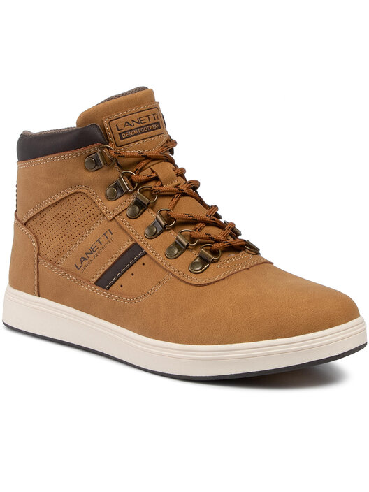 Trzewiki Lanetti Lanetti Shoes Wiki Trzewiki Lanetti MP07-171017-03 Brązowy