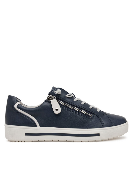 Baskets Femme Jana - Confort Largeur H, Semelle Intérieure Amovible, Matériaux Vegan - Polyvalentes Et Tendance