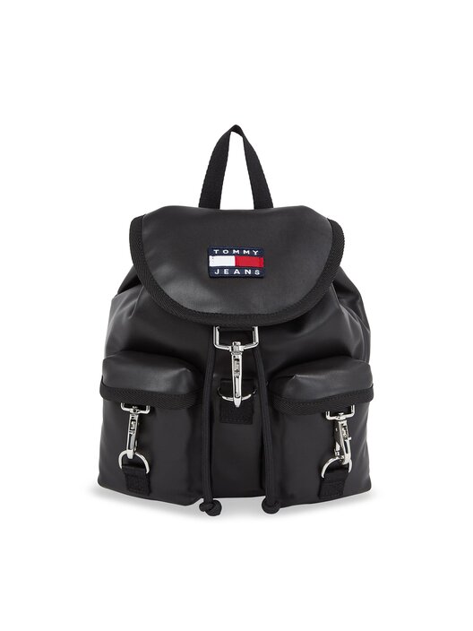 Flap Backpack Backpack Tommy Hilfiger Negra Tommy Hilfiger Batoh