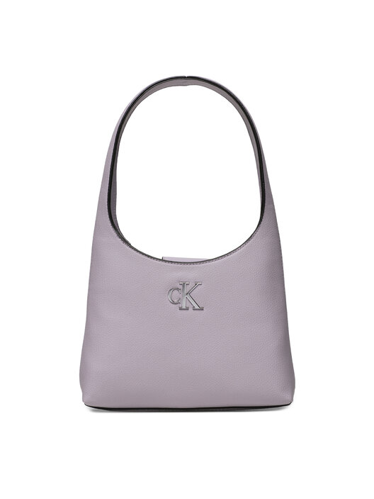 Calvin Klein Jeans Handtasche Minimal Monogram Shoulder Bag K60K610843 Écru