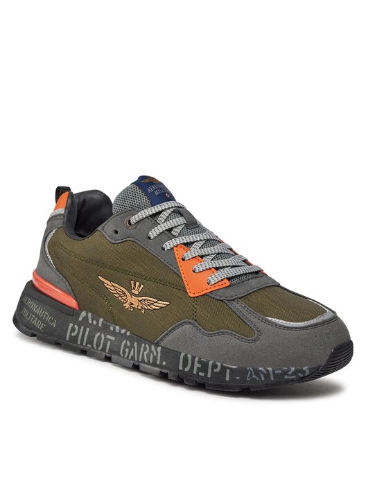 Sneakers Aeronautica Militare 232SC214CT3228 Verde escarpe