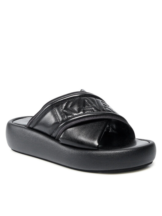 Şlapi KARL LAGERFELD KL81820 Negru | epantofi.ro