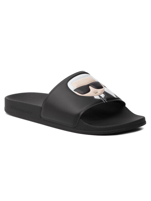 Şlapi KARL LAGERFELD KL70005 Negru | epantofi.ro