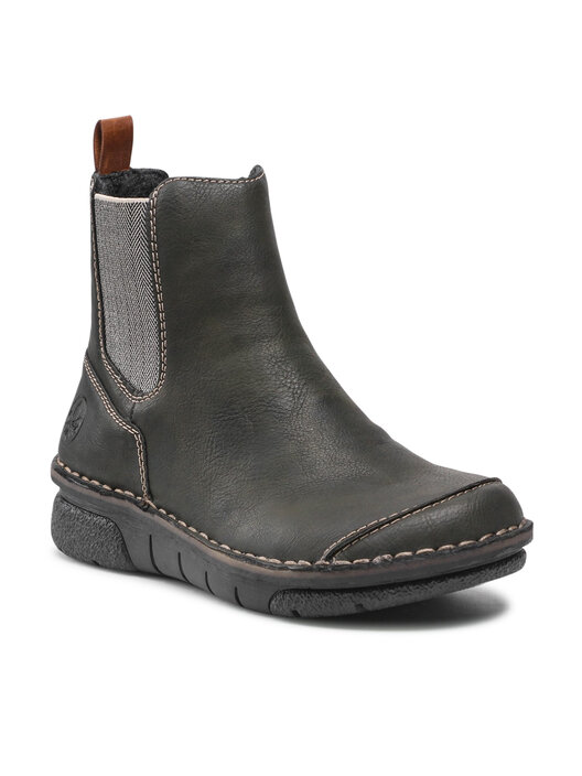 Bokacsizma Rieker 73354-54 Zöld
