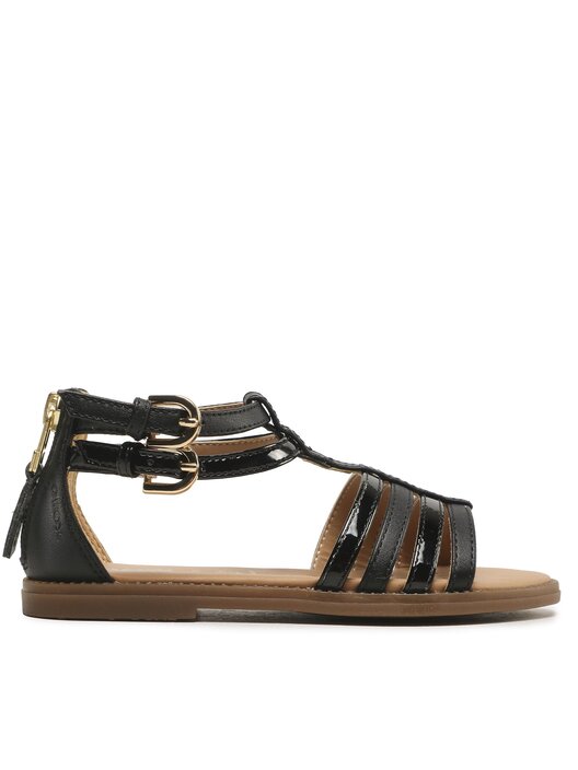 Sandales Geox J Sandal Karly Girl J7235D05402C9999 S Noir chaussures