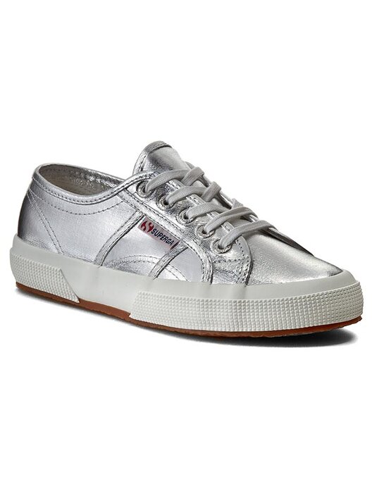 Sneakers aus Stoff Superga 2750 Cotmetu S002HG0 Silberfarben eschuhe
