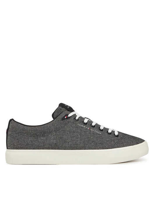 Teniszcipő Tommy Hilfiger Th Hi Vulc Low Core Chambray