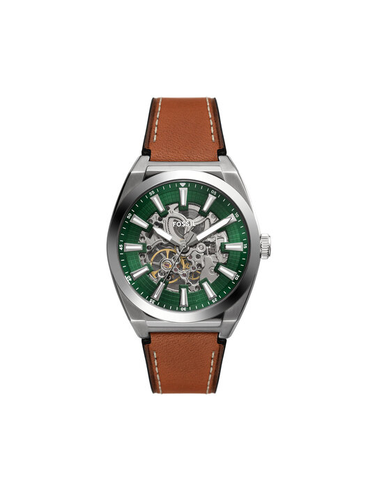 Uhr Fossil Everett Skeleton Automatic ME3261 Grün | eschuhe.de