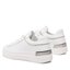 Tommy Hilfiger Sneakersy Tommy Hilfiger Lux Metallic Cupsole Sneaker FW0FW07030 White YBS