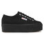 Superga Tenisky Superga 2790 Cotw Linea Up And Down S9111LW Full Black 996