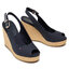 Tommy Hilfiger Espadrilky Tommy Hilfiger Iconic Elena Sling Back Wedge FW0FW04789 Desert Sky DW5