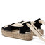 Tory Burch Еспадрили Tory Burch Woven Double Espadrille 140308 Black/Natural 015