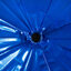 Happy Rain Paraguas Happy Rain Long Ac Domeshape 40988 Metallic Blue
