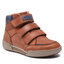 Geox Schnürschuhe Geox J Poseido B. B J16BCB 0CLFU C6176 D Cognac/Navy