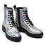 Hugo Outdoorová obuv Hugo Axel Bootie 50466451 10240648 01 Silver 040