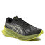 Asics Pantofi Asics Novablast 3 1011B458 Black/Dried Leaf Green 005