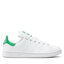 adidas Παπούτσια adidas Stan Smith J FX7519 Ftwwht/Ftwwht/Green