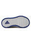 scarpe adidas tensaur sport training hook and loop shoes h06307 cloud white lucid blue core black 0000301532934