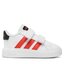 adidas Pantofi adidas Grand Court Lifestyle Hook and Loop Shoes IG2558 Ftwwht/Brired/Cblack