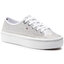 Tommy Hilfiger Αθλητικά Tommy Hilfiger Dressy Glitter Flatform Sneaker FW0FW050010IM Silver 0IM