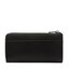 Lacoste Голям дамски портфейл Lacoste Slim Zip Wallet NF3580KL Noir 000