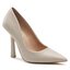 Steve Madden Pantofi cu toc subțire Steve Madden Martina SM11002274-03001-16X Greige Leather