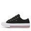 Tommy Hilfiger Plátěnky Tommy Hilfiger Low Cut Lace-Up Sneaker T3A9-32677-0890 S Black 999