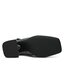 Pinko Poltopánky Pinko Claudie Mary Jane PE 23 BLKS1 100862 A0O4 Gun Metal ZZI