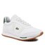 Lacoste Sneakers Lacoste Partner Retro 123 1 Sma 745SMA01251R5 Wht/Dk Grn