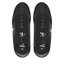 Calvin Klein Jeans Sneakersy Calvin Klein Jeans Runner Sock Laceup Ny-Lth YM0YM00553 Black 01H
