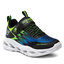 Skechers Sneakersy Skechers Zorent 400600L/BBLM Blk/Blue/Lime
