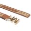 MICHAEL Michael Kors Dámský pásek MICHAEL Michael Kors 29558783 Beige Ebony 240