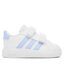 adidas Pantofi adidas Grand Court Lifestyle Hook and Loop Shoes IG2559 Ftwwht/Bludaw/Clpink