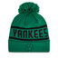 New Era Čiapka New Era Tonal Beanie Nyy 60364322 Zelená