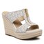 MICHAEL Michael Kors Espadrilles MICHAEL Michael Kors Bradley Mule 40S3BYMS1B Vanilla