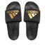 adidas Șlapi adidas adilette Comfort EG1850 Core Black/Gold Metallic/Core Black