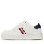Tommy Hilfiger Sneakers Tommy Hilfiger Stripes Low Cut Lace Up Sneaker T3X9-32849-1355 M White/Blue X336