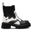 Steve Madden Боти Steve Madden Abide SM11002179-02002-034 Black/White