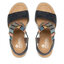 Rieker Sandalen Rieker 68518-14 Blau Kombi