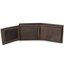 Strellson Голям мъжки портфейл Strellson Richmond 4010001306 Dark Brown 702