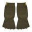 Vibram Fivefingers Calcetines altos unisex Vibram Fivefingers Blend Crew S18C01 Military Green