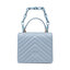 Pinko Τσάντα Pinko Love Mini Top Handle V Quilt Lase PE 22 PLTT 1P22KB Y7TA Light Blue E57B