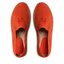 Tommy Hilfiger Espadrilles Tommy Hilfiger Th Suede Flatform Espadrille FW0FW07069 Deep Orange SNX