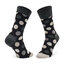 Happy Socks Σετ 4 ζευγάρια ψηλές κάλτσες unisex Happy Socks XCBW09-9150 Czarny