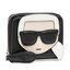 KARL LAGERFELD Portafoglio piccolo da donna KARL LAGERFELD 220W3218 Black Multi A908