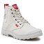 Palladium Trappers Palladium Pampa Hi Army 78583-116-M Star White
