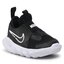 Nike Обувки Nike Flex Runner 2 (Tdv) DJ6039 002 Black/White.Photo Blue