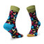 Happy Socks Σετ 7 ζευγάρια ψηλές κάλτσες unisex Happy Socks XSDS15-0200 Έγχρωμο